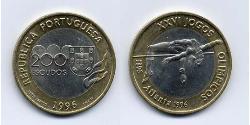 200 Escudo Portogallo (1975 - ) Bimetal 