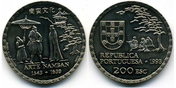 200 Escudo République portugaise (1975 - ) Cuivre/Nickel 