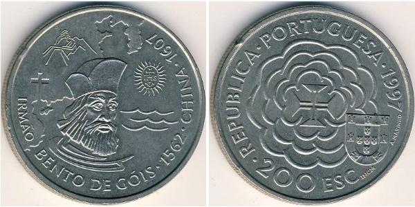 200 Escudo République portugaise (1975 - ) Cuivre/Nickel 