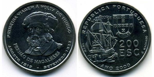200 Escudo République portugaise (1975 - ) Cuivre/Nickel 