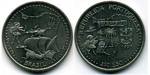 200 Escudo Portogallo (1975 - ) Rame/Nichel 