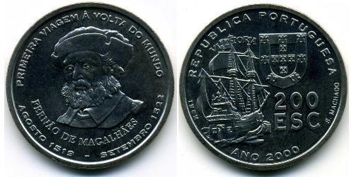 200 Escudo Portogallo (1975 - ) Rame/Nichel 