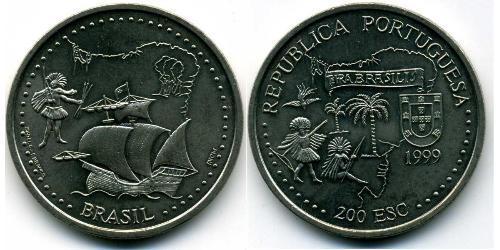 200 Escudo Portogallo (1975 - ) Rame/Nichel 