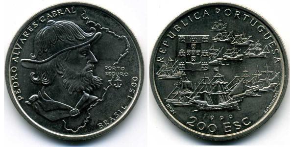 200 Escudo Portogallo (1975 - ) Rame/Nichel 