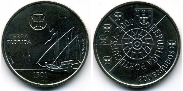 200 Escudo Portogallo (1975 - ) Rame/Nichel 