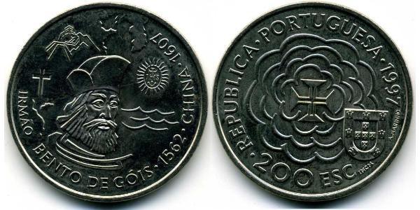 200 Escudo Portogallo (1975 - ) Rame/Nichel 