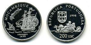 200 Escudo 葡萄牙 銀 