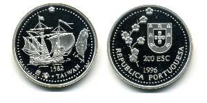 200 Escudo 葡萄牙 銀 