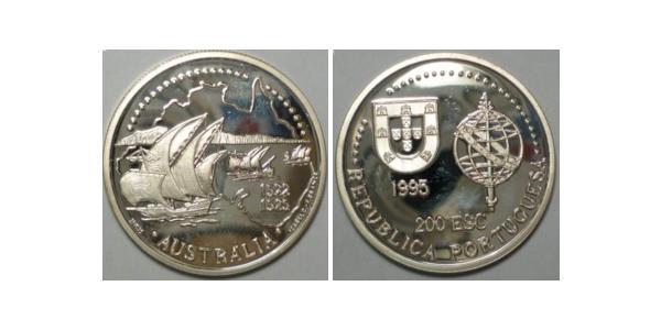 200 Escudo 葡萄牙 銀 
