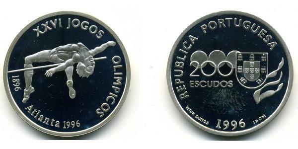 200 Escudo 葡萄牙 銀 
