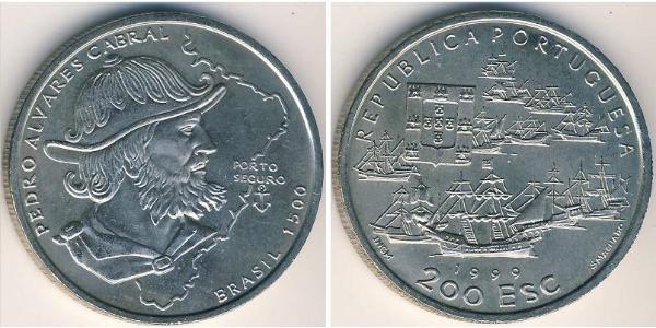 200 Escudo 葡萄牙 銅/镍 