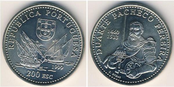 200 Escudo 葡萄牙 銅/镍 