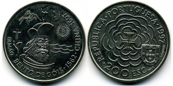 200 Escudo 葡萄牙 銅/镍 