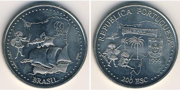 200 Escudo 葡萄牙 銅/镍 