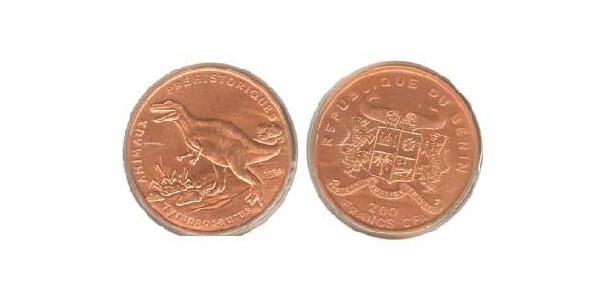 200 Franc Benin Copper 