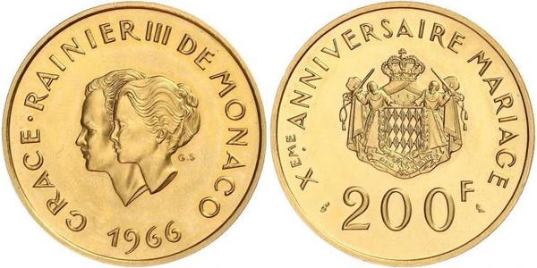 200 Franc Monaco Gold 