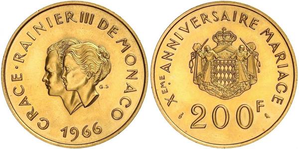 200 Franc Monaco Gold 