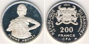 200 Franc  銀 