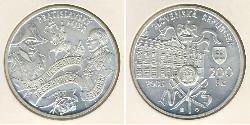 200 Krone Slovaquie Argent 
