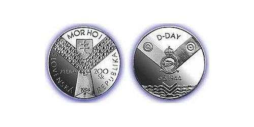 200 Krone Slovakia Copper/Silver 