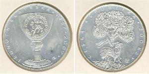 200 Krone República Checa Plata 