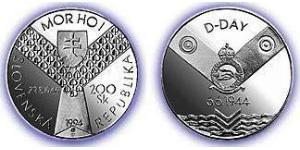 200 Krone Slovacchia Rame/Argento 