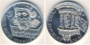 200 Krone Tschechien Silber 