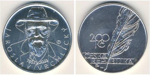 200 Krone Tschechien Silber 