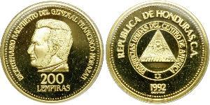 200 Lempira Honduras Gold 