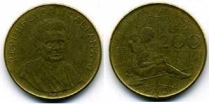 200 Lira Italie Bronze/Aluminium 