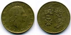 200 Lira Italien Bronze/Aluminium 