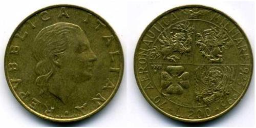 200 Lira Italien Bronze/Aluminium 