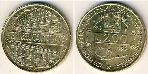 200 Lira Italie Laiton 