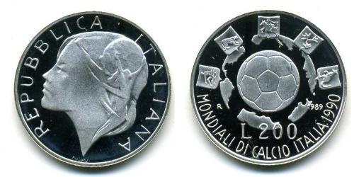 200 Lira 意大利 銀 