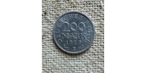 200 Mark República de Weimar (1918-1933) Aluminio 