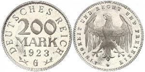 200 Mark République de Weimar (1918-1933) Aluminium 