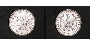 200 Mark République de Weimar (1918-1933) Aluminium 