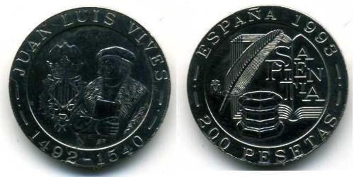 200 Peseta Kingdom of Spain (1976 - ) Copper/Nickel 