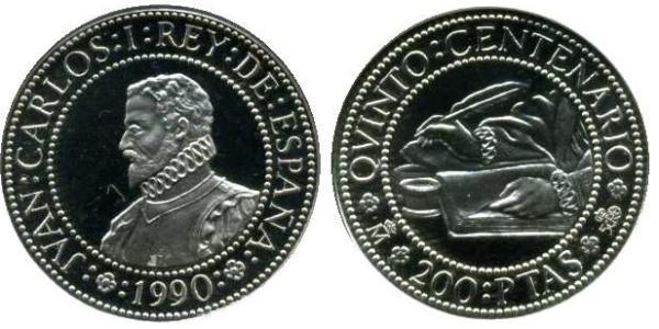 200 Peseta 西班牙 銀 
