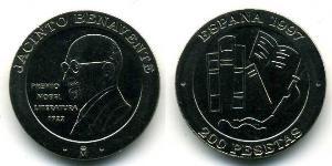 200 Peseta 西班牙 銅/镍 