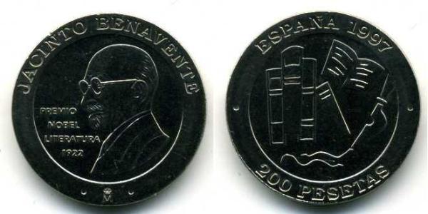 200 Peseta 西班牙 銅/镍 