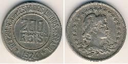 200 Reis Brasilien Kupfer/Nickel 