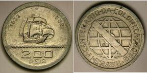 200 Reis Brasilien Kupfer/Nickel 