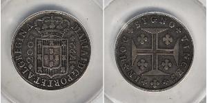 200 Reis Portugal / Kingdom of Portugal (1139-1910) Silver Maria I of Portugal (1734-1816)