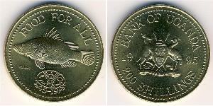 200 Shilling Uganda Brass 