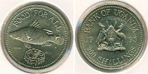 200 Shilling Uganda Brass 