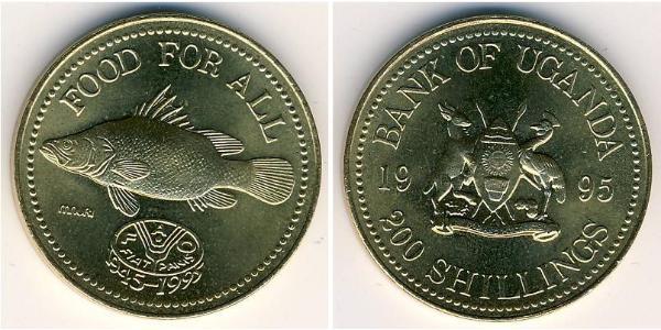 200 Shilling Uganda Laiton 