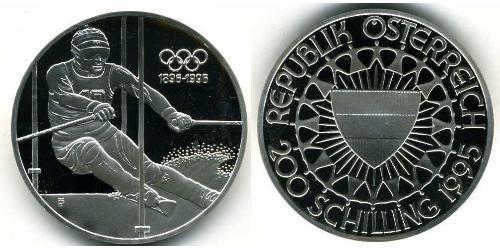 200 Shilling Republik Österreich (1955 - ) Silber 