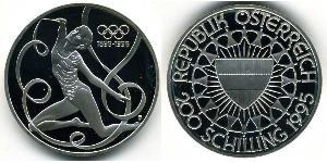 200 Shilling Republic of Austria (1955 - ) Silver 