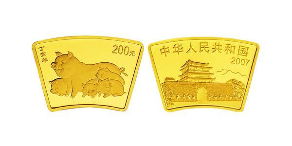 200 Yuan República Popular China Oro 